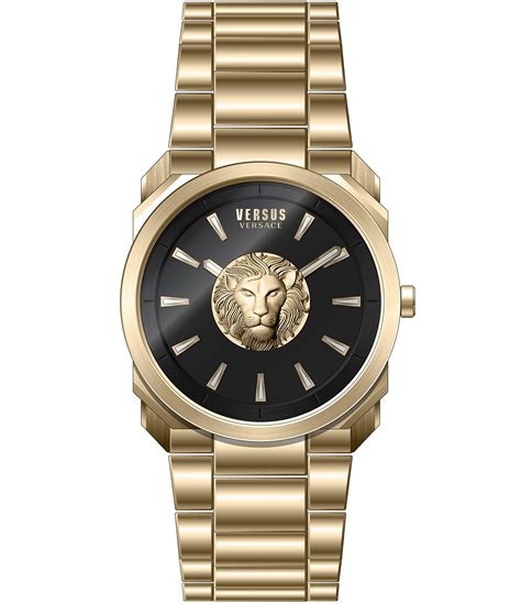 versus versace watch men's black|versus by versace watch review.